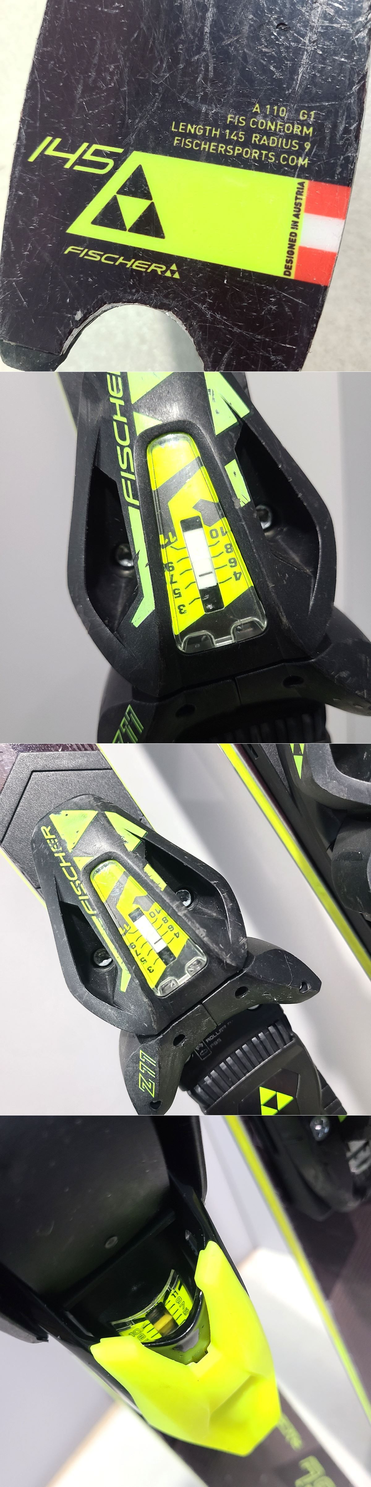 FISCHER フィッシャー RC4 WORLDCUP SL 145cm ビンディング Z11 160s22